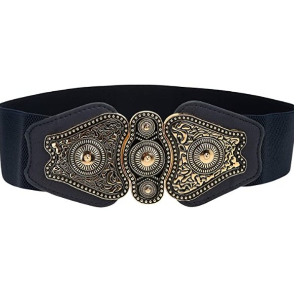Stretch Vintage Antique Retro Buckle Belt main image 4